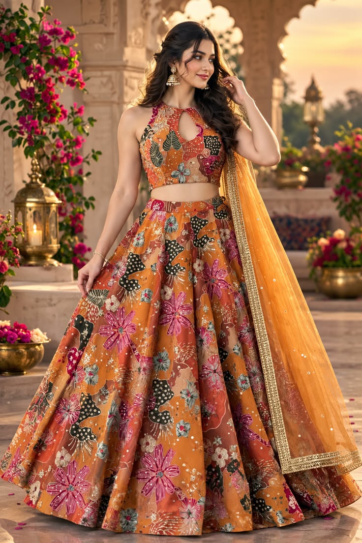 Vibrant Festive Lehenga